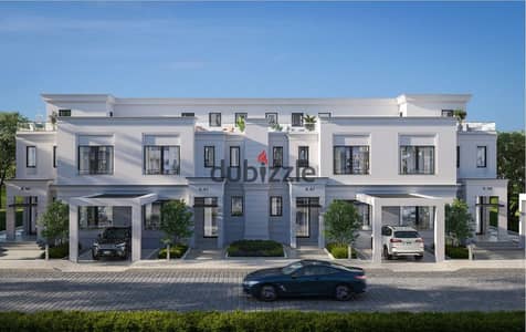 Twin House for Sale – Land Area 257 sqm – Prime Location in New Zayed – Naia West Compound