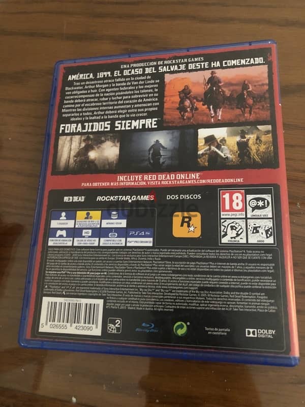 RDR2 used 3