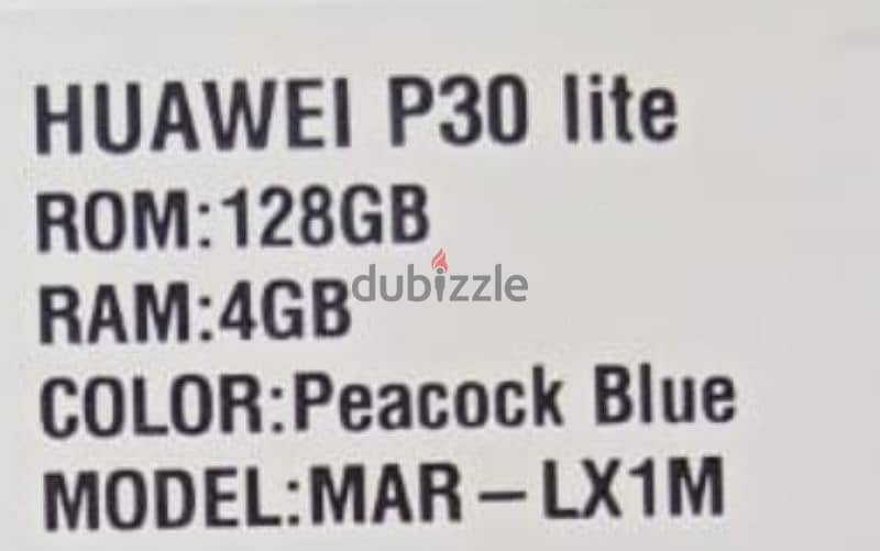Huawei p30 Lite 3