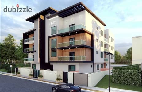A  apartment in the Fifth Settlement, steps from the clubs and services.