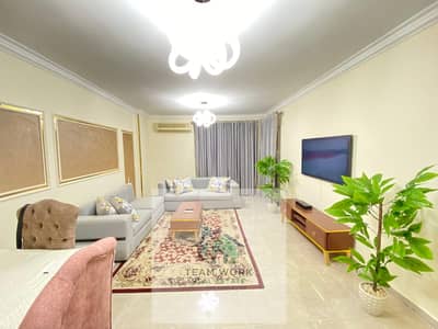 شقة للايجار المفروش داخل كمبوند جنة زايد 2 في الشيخ زايد-Furnished apartment for rent inside Jannat Zayed 2 compound in Sheikh Zayed