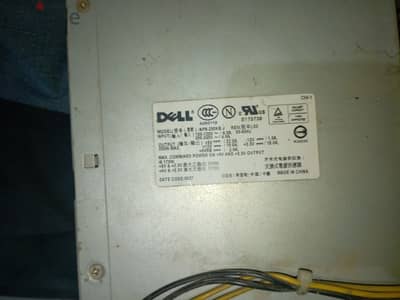 Power Supply مستعمل Dell 250W + Matrix 100W للبيع – أرض اللواء