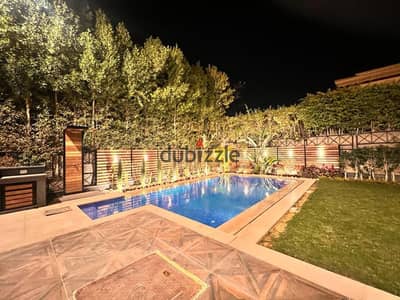 Standalone villa for sale great price Ultra super lux, ready to move in, fully furnished, garden view, 4 bedrooms in Al Rehab Hills - Model M
