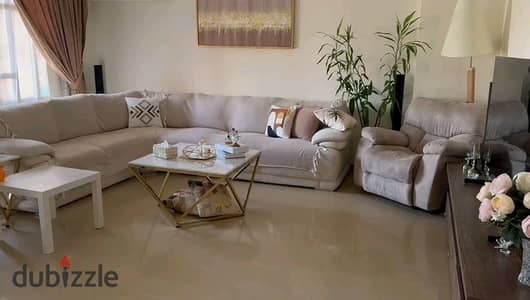 شقة للبيع تشطيبات سوبر لوكس فيو جاردن جاهزة للسكن 171 متر دور متكرر اسانسير في الرحاب 1 - المرحلة الخامسة الجديدة Al Rehab 1 - New Phase 5- New Cairo