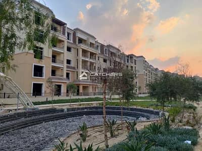With a discount of more than 50%, a 140m² apartment is for sale directly opposite Madinaty in Sarai Compound, Mostakbel City.