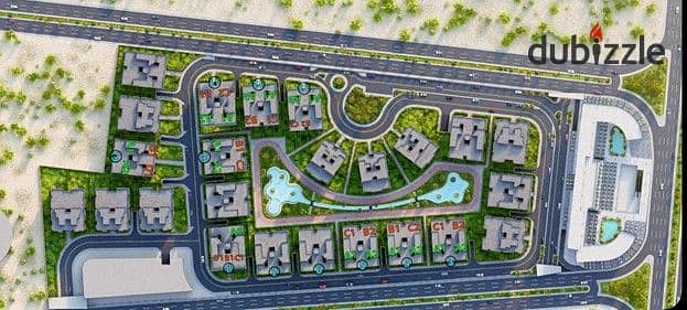 palm capital compound شقة للبيع في الشروق