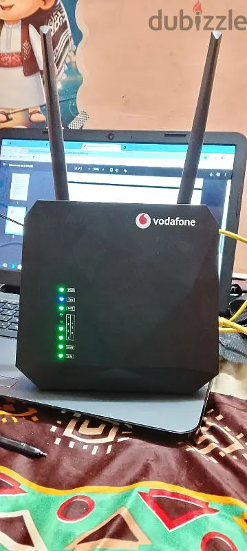 راوتر Vodafone 4G موديل D2-220G1 للبيع – سريع وقوي!