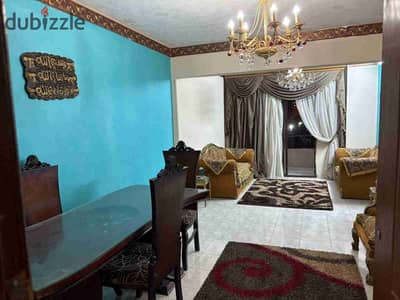 For rent furnished apartment with air conditioning in Tabarak Zahrat compound in Maadi