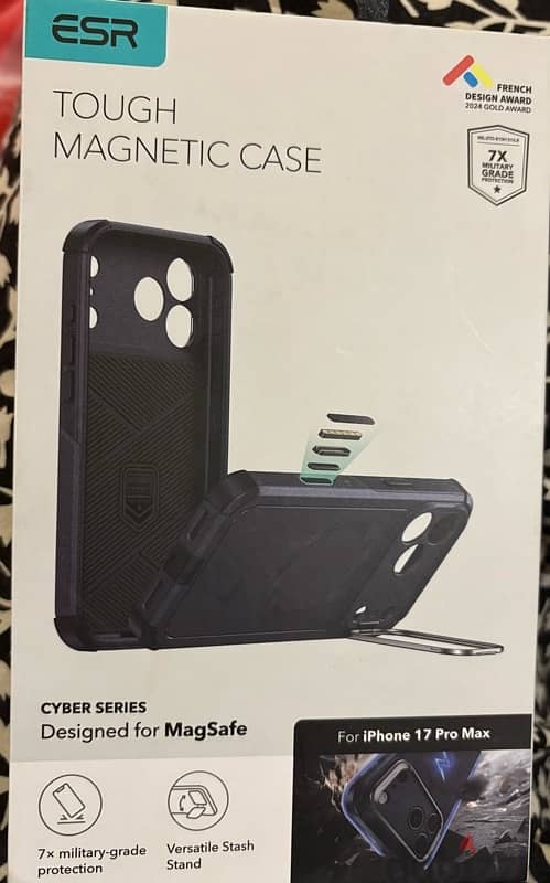 ESR magnetic case for iPhone 17 pro max 1