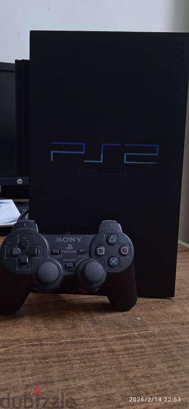بلايستيشن 2 افضل حالة PS2 معدل لي اللعب علي طول