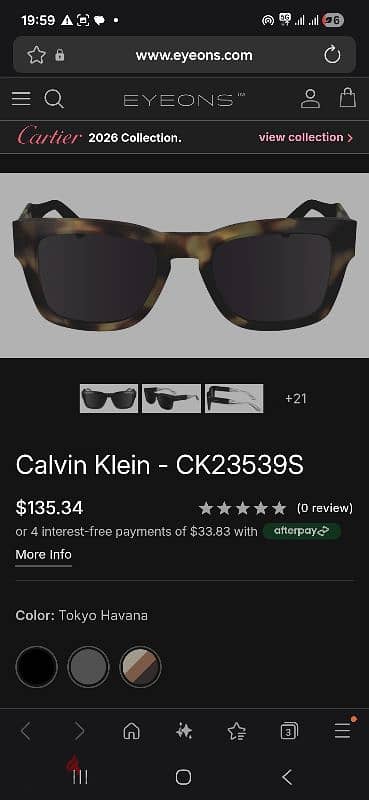 original calvin klein sunglasses