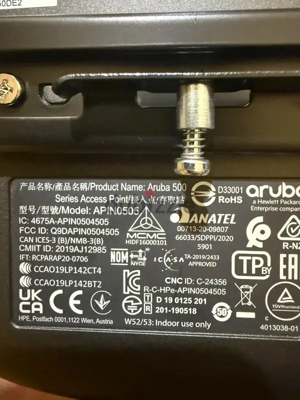 Aruba APIN0505 Access Point65614150013186126
