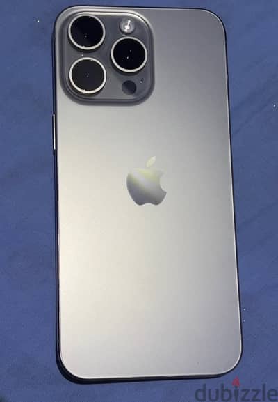 بدون خدوش بطاريه  ٨١ مش عليه ضريبه iPhone 15 pro max 265 شريحتين فعلى.