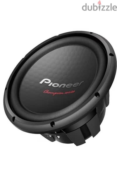pioneer subwoofer champion series 1600watt double coil like an new