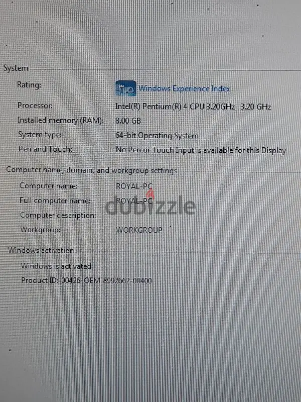 كيسه كمبيوتر بدون مشاكل مع كارت داخلي 1G وخارجي 1G65614149319553121