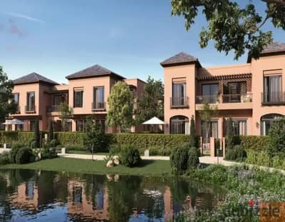 Own a 220 square meter townhouse villa immediately in a very special location in Village West