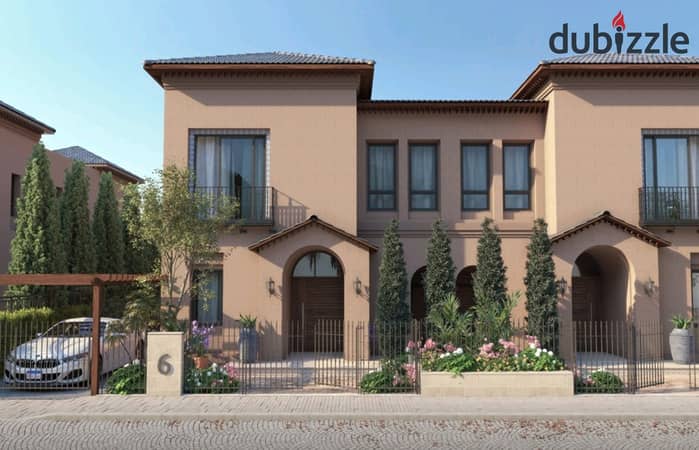 Twin House villa for sale 270 meters in the Village West project in Sheikh Zayed