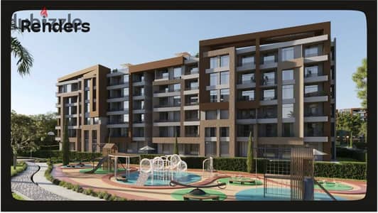 Apartments for sale شقة غرفتين بمساحة 113م – بسعر لقطة في حدائق أكتوبر باقل سعر في  المربع الذهبي في HOM compound