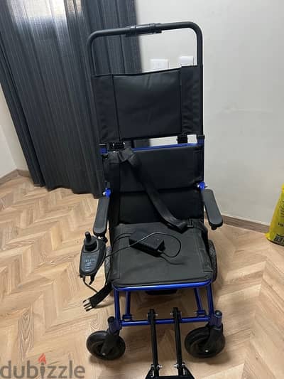 As new - unused stair electric - battery wheel chair