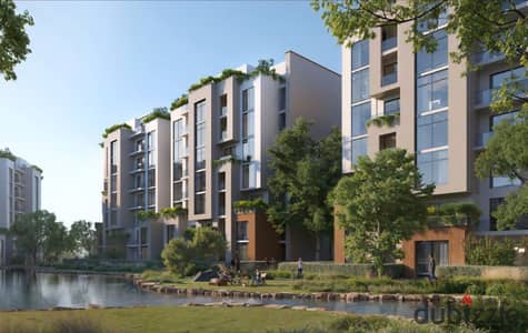 garden apartment for sale  located in Golden Square on the highest elevation in zayed