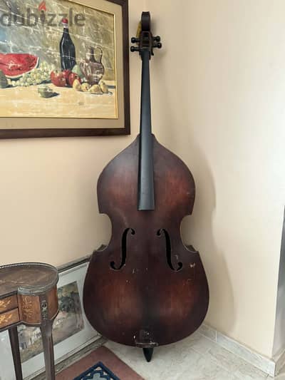 كونترباص الماني قديم contrabass double upright bass 3/4 professional