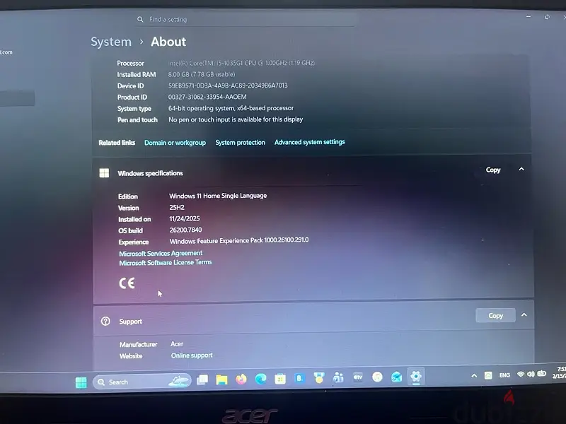 لاب توب للبيع65616951898755124