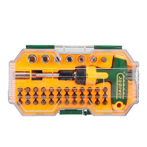 Jadever 45 Pcs T-handle wrench screwdriver set 1