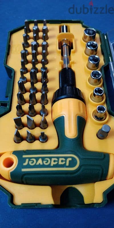 Jadever 45 Pcs T-handle wrench screwdriver set 2