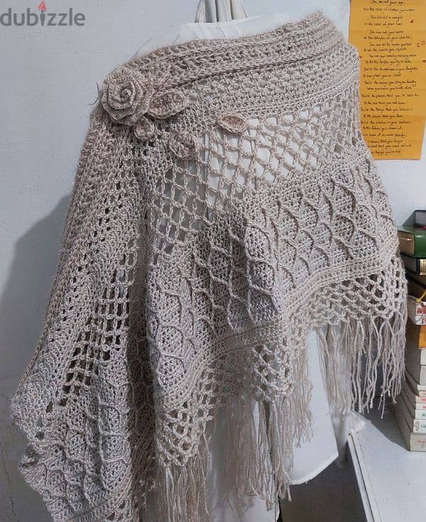 handmade crochet shawl 1