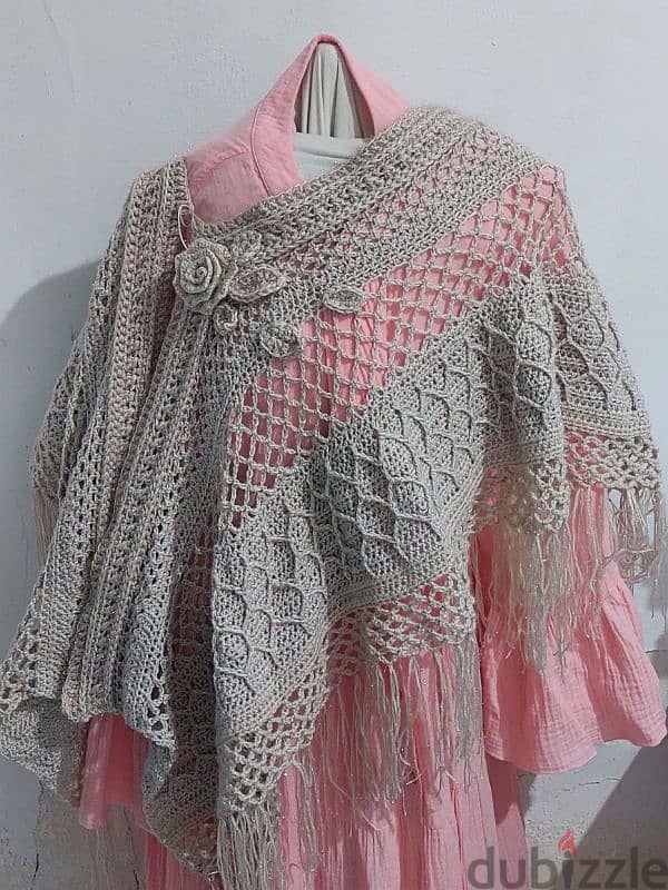 handmade crochet shawl 2