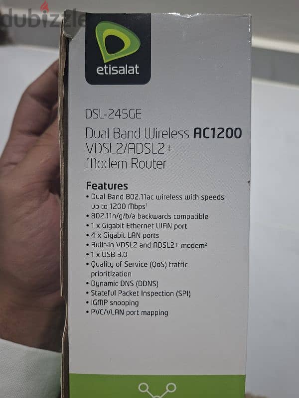 راوتر d link DSL-245GE 3
