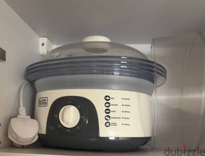 Black and Decker Steamer - بلاك اند ديكر ستيمر للاكل المسلوق