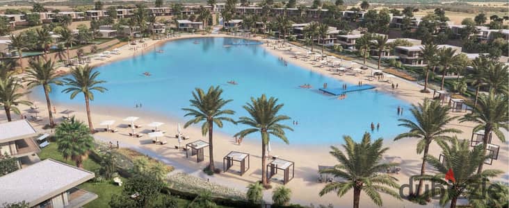 Apartemnt By Hassan Allam In Swan Lake West Behind Palm Parks And Al ...