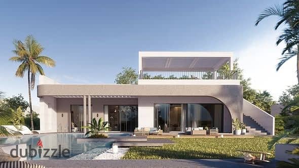 5 Bedrooms 350 sq.M Villa for sale 40,000,000 EGP in O West Compound, 6th of October