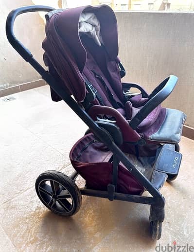 Stroller Poussette kids Nuna Mixx 2 Used (عربه اطفال)