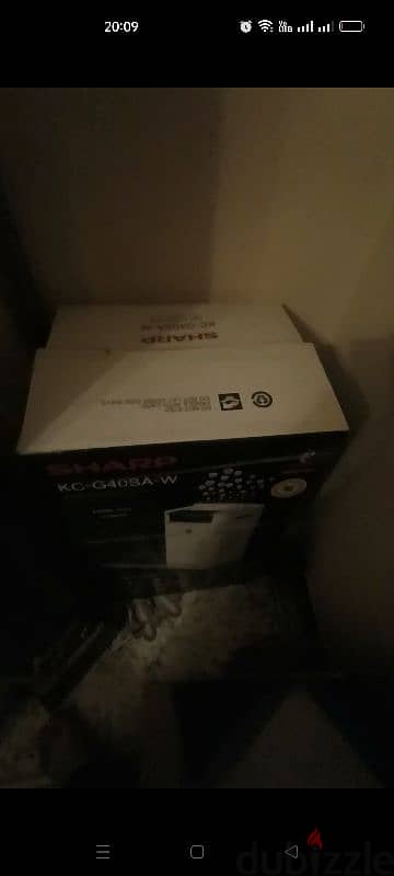Sharp Air purifier KC- G40SA-W with Humidifier 9