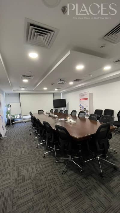Administrative space for rent in a prime location in Fifth Settlement, fully furnished and finished, professional work environment, and close