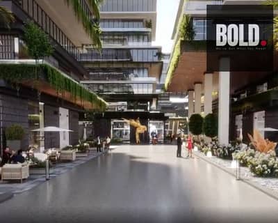 مكتب مميز بمساحة 125 متر داخل Bridges Mall، بجوار كراون بلازا وPark Street، مباشرة على محور 26 يوليو في قلب الشيخ زايد.