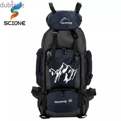 Haiwang camp bag 90 litre grey For sale - شنطة هايونج كامبنج للبيع