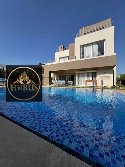 Villa for daily rent for families, hotel-furnished at Sheikh Zayed, Palm Hills