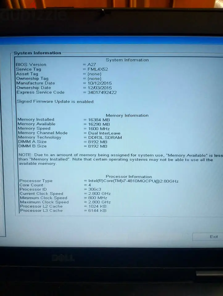 Dell Latitude e654065616951013377123