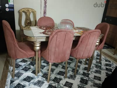 سفره 6 كراسي جديده للبيع