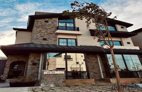 Townhouse for sale fully finished with installments & private pool at Compound The MarQ Gardens- New cairo