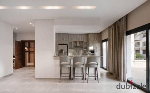 دوبلكس بجاردن متشطبه للبيع بافضل فيو في كمبوند تيراس الشيخ زايد خلف جامعه النيل- Terrace El Sheikh Zayed