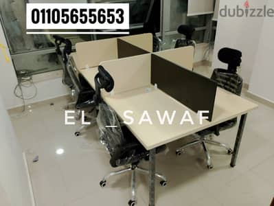 خلية عمل ، ورك ستيشن ، بارتيشن ، مكاتب موظفينwork statio n