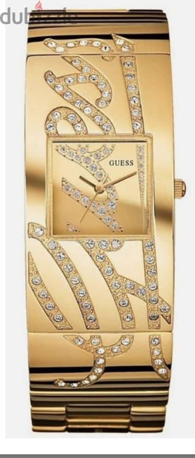 Guess Gold Swarovski Watch model U13538L1