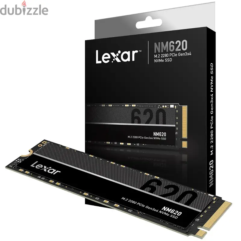 Lexar NM620 512GB PCIe 3.0 NVMe M. 2 SSD