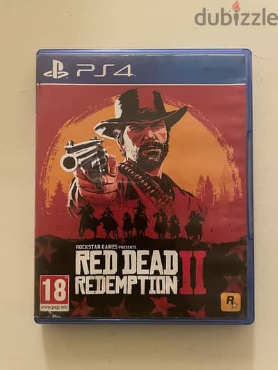 Red Dead Redemption 2 PS4 بحالة ممتازة