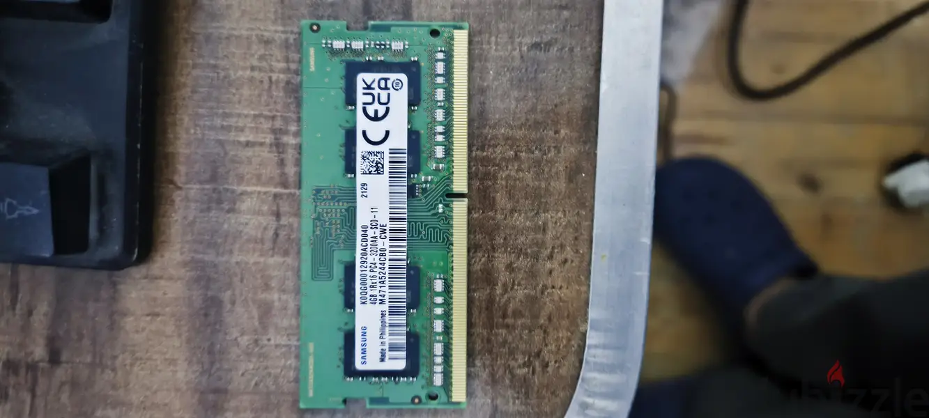 4 GB DDR4 3200 MHz Laptop RAM from Samsung