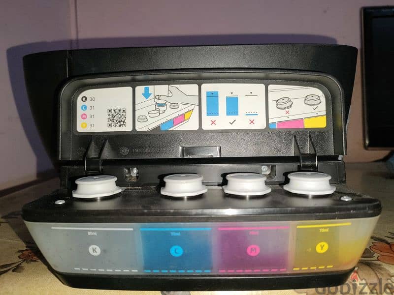 hp smart tank wireless 455 6